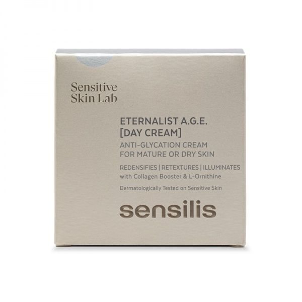 SENSILIS ETERNALIST A.G.E., antiglikacinis dieninis kremas brandžiai ir itin sausai odai, 50 ml