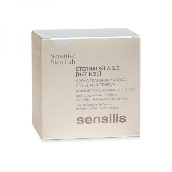 SENSILIS ETERNALIST A.G.E. Retinol, senėjimą lėtinantis gelinis kremas su retinoliu, 50 ml