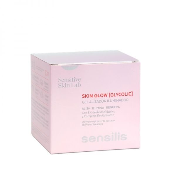 SENSILIS skaistinamasis veido gelis SKIN GLOW GLYCOLIC GEL, 50 ml