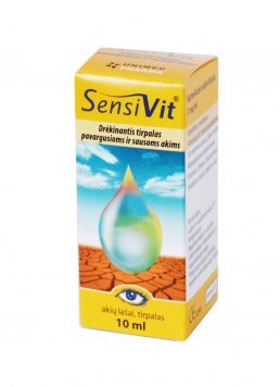 SENSIVIT akių lašai, 10 ml