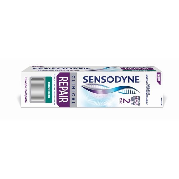SENSODYNE CLINICAL REPAIR ACTIVE CLEAN, dantų pasta, 75 ml