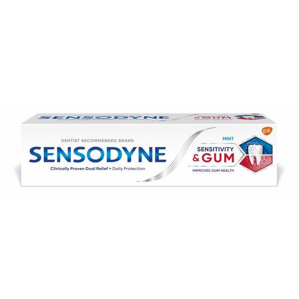 SENSODYNE SENSITIVITY & GUM, dantų pasta, 75 ml