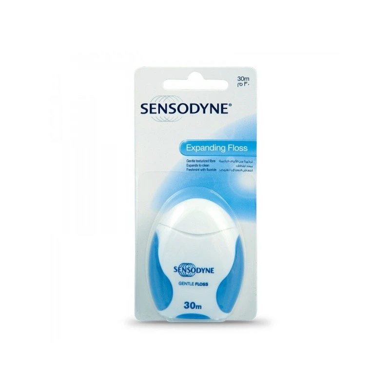 SENSODYNE GENTLE FLOSS dantų siūlas ., 30 m