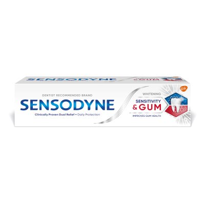 SENSODYNE Sensitivity&Gum Whitening dantų pasta, 75 ml
