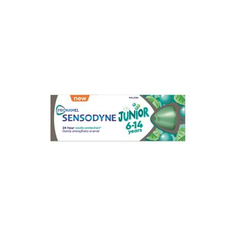 SENSODYNE vaikiška dantų pasta PRONAMEL JUNIOR, 6–., 50 ml, 14 m