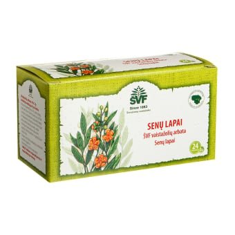 SENŲ LAPAI ŠVF, vaistažolių arbata, N24, 2 g