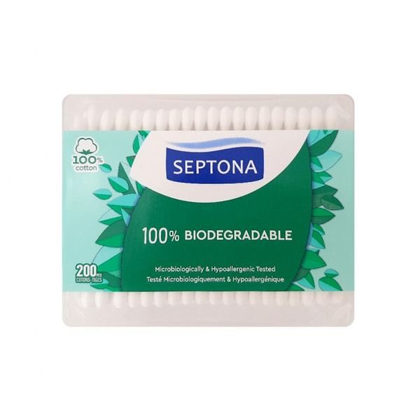 SEPTONA vatos pagaliukai BIO, 200 vnt