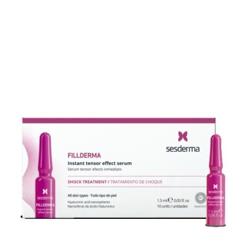 SESDERMA ampulės su hialurono rūgštimi FILLDERMA, x 1.5ml, 10 vnt