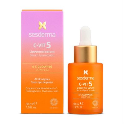 SESDERMA C-VIT 5 LIPOSOMINIS VEIDO SERUMAS, 30 ml
