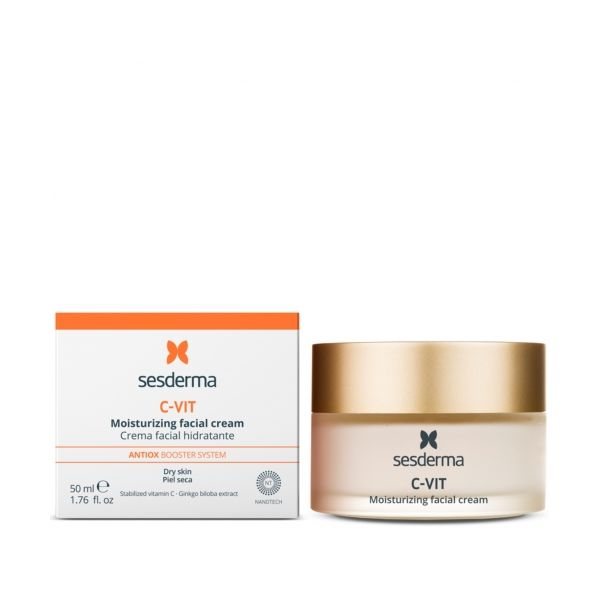 SESDERMA C-VIT drėkinamasis veido kremas, 50 ml