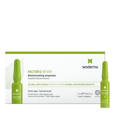 SESDERMA FACTOR G regeneruojamasis serumas ampulėse, 7 x 1.5 ml