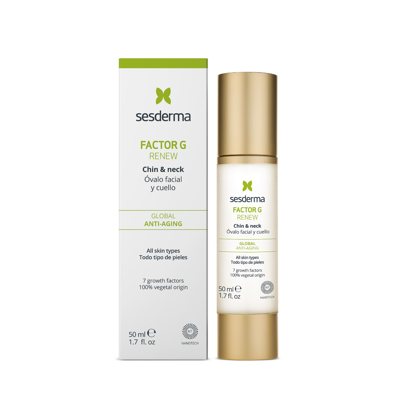 SESDERMA FACTOR G, veido ir kaklo gelis, 50 ml
