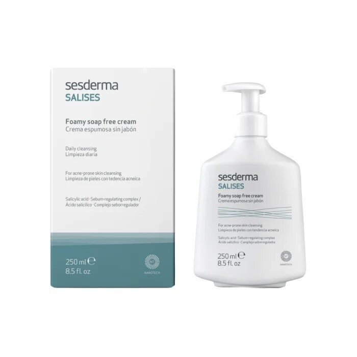 Sesderma Salises bemuilis kreminis prausiklis, 250 ml