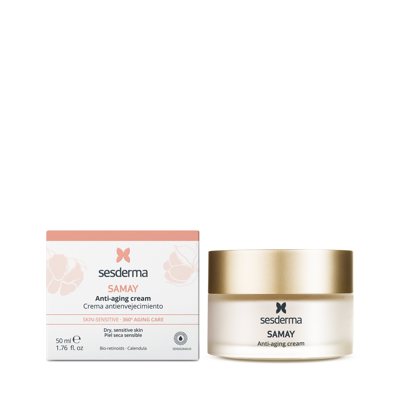 SESDERMA SAMAY, veido kremas su augaliniu retinoliu jautriai odai, 50 ml