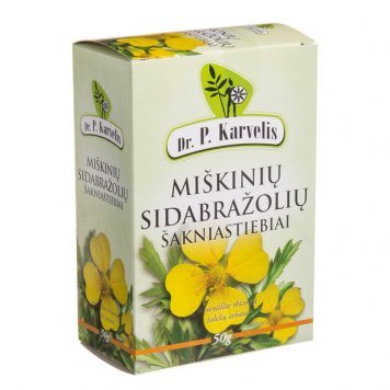 SIDABRAŽOLĖS miškinės šakniastiebių arbata, 50 g