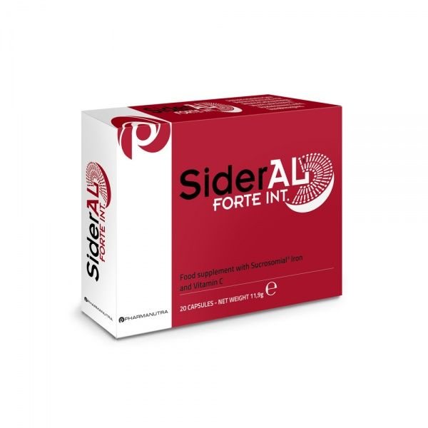 SIDERAL maisto papildas FORTE, 20 kaps.