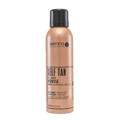 Sienna X savaiminio įdegio putos su atspalviu, Q10 SELF TAN, 200 ml