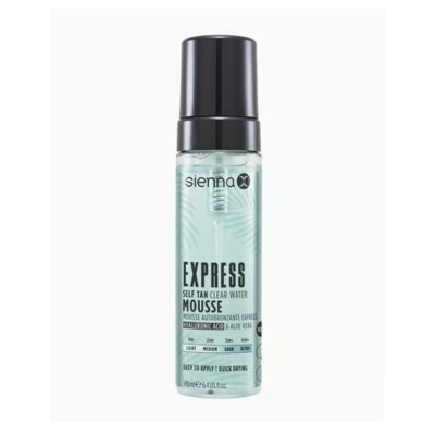 SIENNA X skaidrios savaiminio įdegio putos, EXPRESS TAN, 190 ml