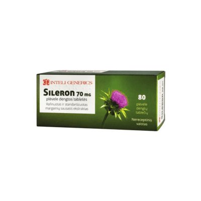 Sileron 70 mg plėvele dengtos tabletės N80
