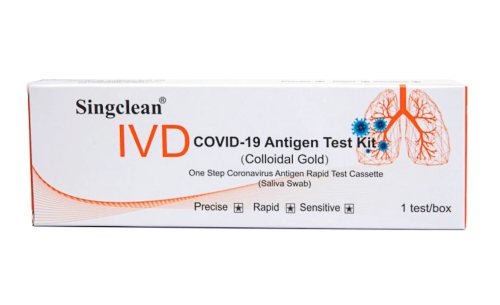 SINGCLEAN IVD COVID-19 antigenų nustatymo seilėse testo rinkinys