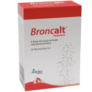 Sinusitui ir kitoms kvepavimų takų ligoms BRONCALT PEDIATRICO, 20 buteliukų, 2 ml