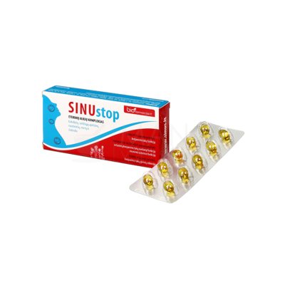 SINUSTOP 400 mg kapsulės N20