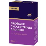 Širdžiai ir cholesterolio balansui INOLAB, 30 kaps.