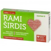 Širdžiai ir kraujagyslėms RAMI ŠIRDIS, 20 tab.