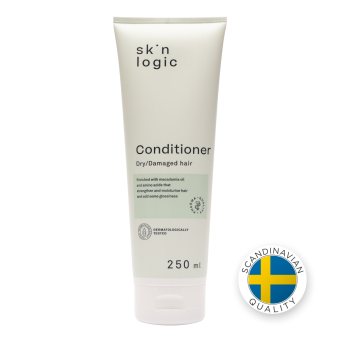 SKIN LOGIC maitinamasis kondicionierius sausiems ir pažeistiems plaukams, 250 ml