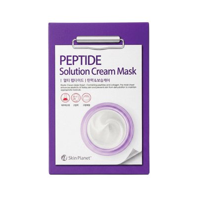 Skin Planet kreminė veido kaukė su peptidais ×10vnt., 30 g