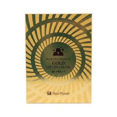 Skin Planet Selection Prestige stangrinamoji lakštinė veido kaukė su auksu ×10vnt., 25 g
