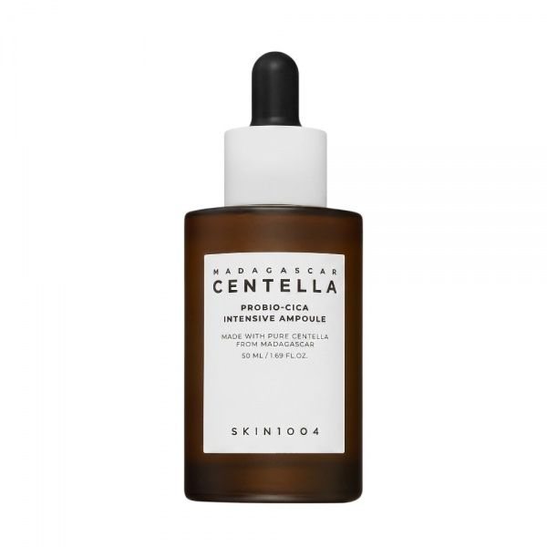 SKIN1004 veido ampulė MADAGASCAR CENTELLA PROBIO-CICA INTENSIVE AMPOULE, 50 ml
