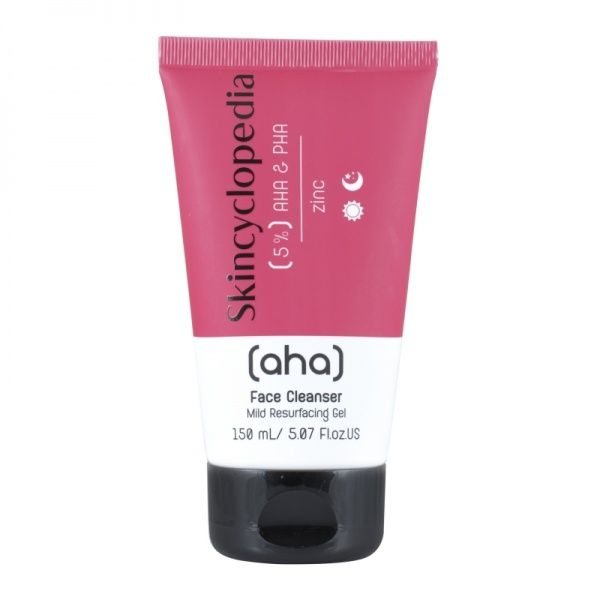 SKINCYCLOPEDIA veido prausiklis su 5% AHA ir PHA rugštimis, 150 ml