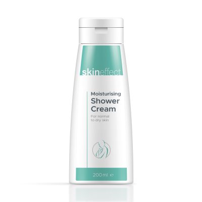 skineffect drėkinamasis dušo kremas, 200 ml