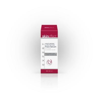 skineffect pro-age drėkinamasis ir apsaugantis veido serumas, 30 ml