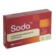 Skrandžio rūgštingumui SODA SODIUM BICARBONATE, 20 kaps.