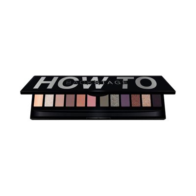 SLA PARIS „HowTo Backstage“ akių šešėlių paletė (12 atspalvių), 12 x 1 g