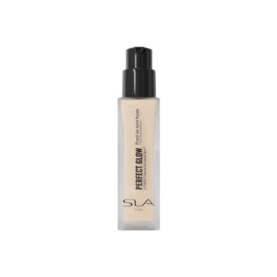 SLA PARIS Skystas makiažo pagrindas „Perfect Glow“, atspalvis: auksinis porcelianas, 30 ml
