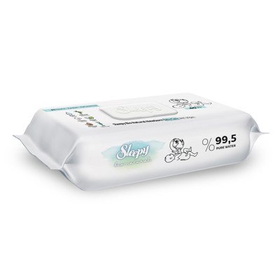 Sleepy “Baby Care” drėgnos servetėlės, 40 vnt