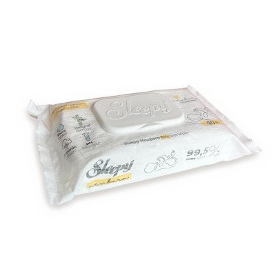 Sleepy “Newborn” drėgnos servetėlės, 40 vnt