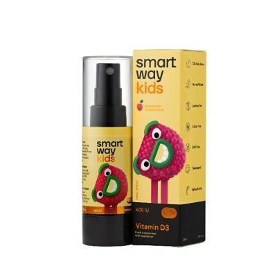 SMART WAY KIDS purškiamas D3 400TV, 30 ml