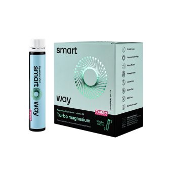 SMART WAY liposominis Magnesium 525mg+ B6 Turbo shots, 375 ml, 15 x 25 ml