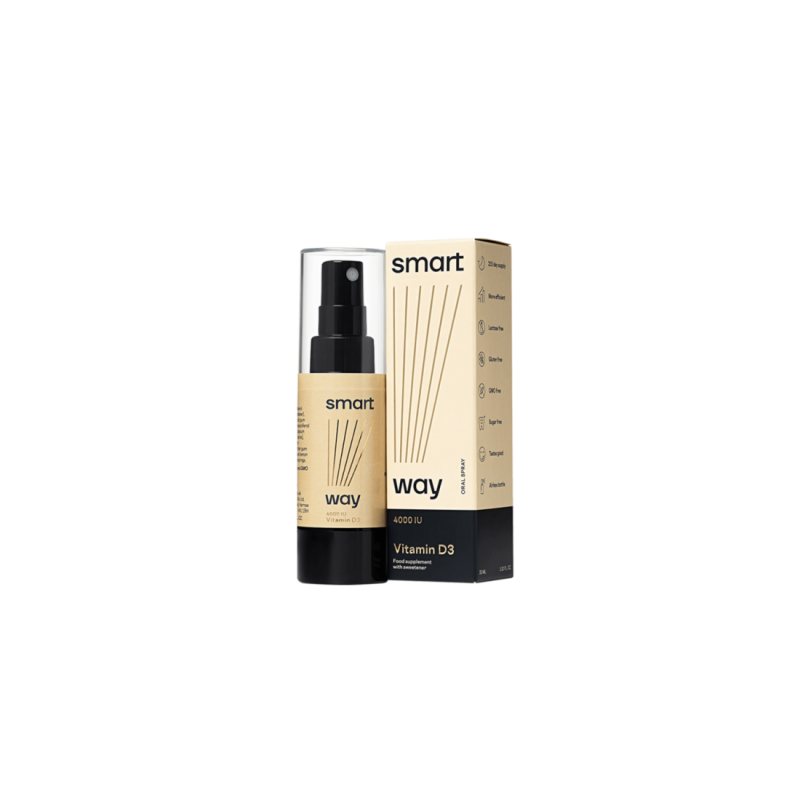 SMART WAY Vitaminas D3 4000TV puršk., 30 ml
