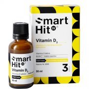 SmartHit IV Vitamin D3 skystis, 30 ml