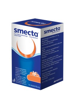 SMECTA milteliai geriamajai suspensijai N10, 3 g
