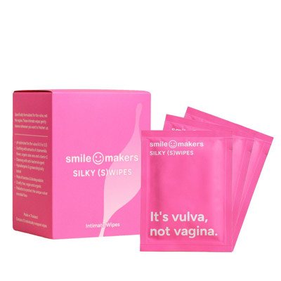 SMILE MAKERS intymios higienos servetėlės Silky Swipes, 12 vnt