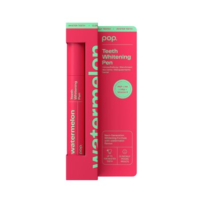 SMILEPEN POP WATERMELON, dantų balinimo pieštukas, arbūzų skonio, 4 ml