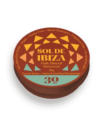 SOL DE IBIZA apsauginis kremas veidui ir kūnui nuo saulės su SPF 30, 30 g