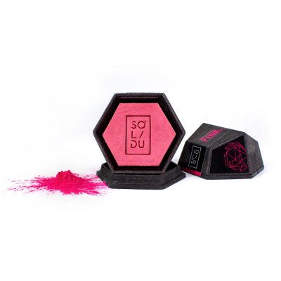 SOLIDU kietasis šampūnas normaliems plaukams PINK, 65 g