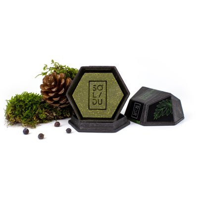 SOLIDU kietasis šampūnas ploniems plaukams GRANDMA SAID, 65 g